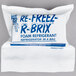 A white Polar Tech package of 12 Re-Freez-R-Brix foam freeze packs.