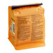 A yellow bag with black and white text for Fryer Puck 4 oz. Concentrated Deep Fat Fryer Cleaning Tablets.