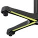 FLAT Tech KX30 30" x 30" Bar Height Self-Stabilizing Black Table Base with Foot Ring Main Thumbnail 3