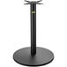 FLAT Tech UR30 30" Bar Height Self-Stabilizing Round Black Table Base Main Thumbnail 1