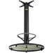 FLAT Tech UR30 30" Bar Height Self-Stabilizing Round Black Table Base with Foot Ring Main Thumbnail 2