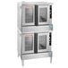 Blodgett ZEPHAIRE-200-E Double Deck Full Size Bakery Depth Electric Convection Oven - 208V, 1 Phase, 22kW Main Thumbnail 1