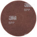 A brown 3M Scotch-Brite surface preparation pad with white text.