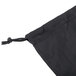 Conair BAG-DRYER 15" x 12" Black Drawstring Hair Dryer Storage Pouch - 100/Case Main Thumbnail 8