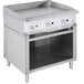 Cooking Performance Group 36GMSBNL 36" Gas Griddle with Manual Controls and Cabinet Base - 90,000 BTU Main Thumbnail 1