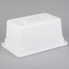 White Poly Ice Transport Tote / Food Storage Box - 12" x 18" x 9" Main Thumbnail 3