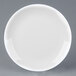 A white Chef & Sommelier bone china plate.
