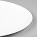 An Arc Cardinal white porcelain oval platter with a white rim.