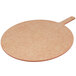 American Metalcraft 9" Round Pressed Natural Pizza Peel with 5" Handle MP914 Main Thumbnail 2