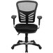 Flash Furniture HL-0001-GG Mid-Back Black Mesh Office Chair with Triple ...