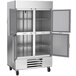 Beverage-Air HBF44-1-HS 47" Horizon Series Two Section Solid Half Door Reach-In Freezer with LED Lighting Main Thumbnail 2