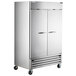 Beverage-Air HBRF49-1-B 52" Horizon Series Two Section Dual Temperature Reach-In Refrigerator / Freezer with LED Lighting Main Thumbnail 2