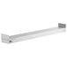 A white rectangular stainless steel Nemco infrared strip warmer with a metal handle.