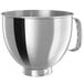 KitchenAid K5THSBP Stainless Steel 5 Qt. Mixing Bowl with Handle for Stand Mixers Main Thumbnail 1