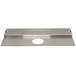 Micro Matic DP-620D-24 11 3/4" x 24" Stainless Steel Surface Mount Drip Tray with Tower Mounting Plate and Drain Main Thumbnail 4