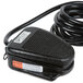 A black Hamilton Beach foot pedal with a black cable.