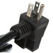 The black power cord plug for a Hamilton Beach Mix'n Chill Drink Mixer.