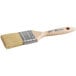 An Ateco boar bristle pastry brush with a wooden handle.
