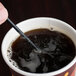 Choice 5" Black Unwrapped Coffee Stirrer / Sip Straw - 10000/Case Main Thumbnail 4