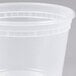 Pactiv/Newspring 16 oz. Translucent Round Deli Container- 40/Pack - 40/Pack Main Thumbnail 6