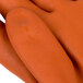 12" Red Freezer / Frozen Food Textured PVC Gloves Main Thumbnail 5