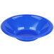 Creative Converting 28314751 12 oz. Cobalt Blue Plastic Bowl   - 240/Case Main Thumbnail 2