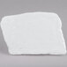 A 10 Strawberry Street bright white porcelain rectangular platter with slate texture on a gray surface.