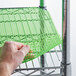 2' x 40' Green Plastic Mesh Bar Mat / Shelf Liner Main Thumbnail 1