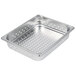 Vollrath 30223 Super Pan V® 1/2 Size 2 1/2" Deep Anti-Jam Perforated Stainless Steel Steam Table / Hotel Pan - 22 Gauge Main Thumbnail 3