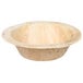 TreeVive by EcoChoice 4 oz. 4" Round Palm Leaf Bowl - 100/Case Main Thumbnail 3