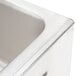 An APW Wyott countertop food cooker/warmer with a stainless steel interior.