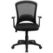 Flash Furniture HL-0007-GG Mid-Back Black Mesh Office Chair with Arms and Padded Mesh Seat Main Thumbnail 4