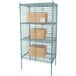 Regency NSF Green Wire Security Cage - 24" x 36" x 61" Main Thumbnail 5