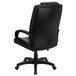 Flash Furniture GO-5301BSPEC-CH-BK-LEA-GG High-Back Black Leather Executive Swivel Office Chair with Oversized Headrest and Nylon Arms Main Thumbnail 3