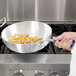 11" Aluminum Stir Fry Pan with Silicone Handle Main Thumbnail 1