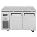 Turbo Air JUR-48S-N6 J Series 48" Narrow Depth Solid Door Undercounter Refrigerator with Side Mounted Compressor Main Thumbnail 3