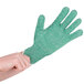 San Jamar SG10-GN-L Green A7 Level Cut Resistant Glove with Dyneema - Large Main Thumbnail 5