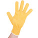 San Jamar SG10-Y-L Yellow A7 Level Cut Resistant Glove with Dyneema - Large Main Thumbnail 4