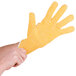 San Jamar SG10-Y-L Yellow A7 Level Cut Resistant Glove with Dyneema - Large Main Thumbnail 5