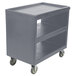 Cambro BC235 Granite Gray Three Shelf Service Cart - 37 1/4" x 21 1/2" x 34 5/4" Main Thumbnail 2