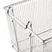 Pitco P6072184 17 1/4" x 8 1/2" x 5 3/4" Twin Fryer Basket with Front Hook Main Thumbnail 7
