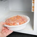 Choice 16 oz. White 6 1/4" Round Microwavable Heavy Weight Container with Lid - 150/Case Main Thumbnail 5
