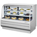 Turbo Air TCGB-60-W-N White 60" Curved Glass Refrigerated Bakery Display Case Main Thumbnail 1
