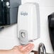 GOJO® 2130-06 NXT 500-1000 mL Dove Gray Space Saver Manual Hand Soap Dispenser Main Thumbnail 8