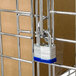 Regency NSF Mobile Chrome Wire Security Cage Kit - 24" x 60" x 69" Main Thumbnail 4