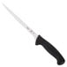 A Mercer Culinary Millennia 8" Narrow Semi-Flexible Fillet Knife with a black handle.