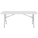 NPS Folding Table, 30" x 72" Plastic, Gray - BT3072