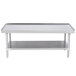 Advance Tabco ES-305 30" x 60" Stainless Steel Equipment Stand with Stainless Steel Undershelf Main Thumbnail 2