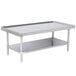 Advance Tabco ES-305 30" x 60" Stainless Steel Equipment Stand with Stainless Steel Undershelf Main Thumbnail 4