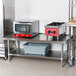Advance Tabco ES-305 30" x 60" Stainless Steel Equipment Stand with Stainless Steel Undershelf Main Thumbnail 7